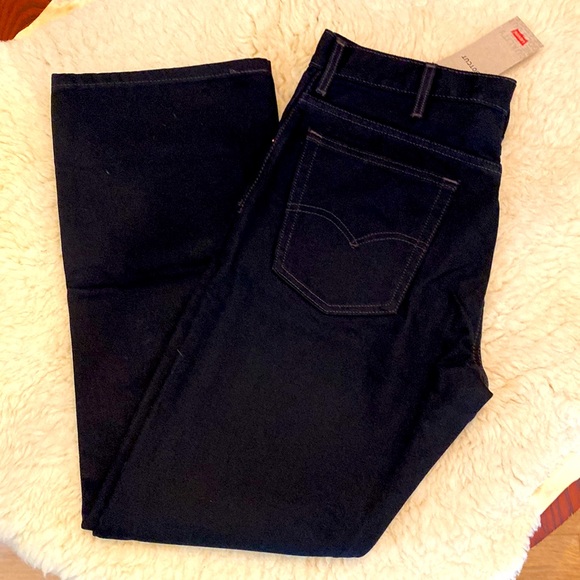 NWT Levi’s 517 Bootcut 34 x 30 BLACK mens denim - Picture 2 of 2